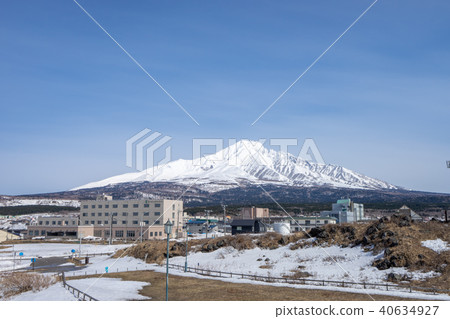 從Tategata Pass公園看到的利尻山 40634927