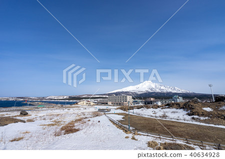 從Tategata Pass公園看到的利尻山 40634928