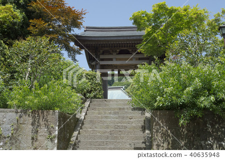 Kaizo-ji(鎌倉市小川)的山門 Kaizo-ji(鎌倉市小川)的山門 40635948