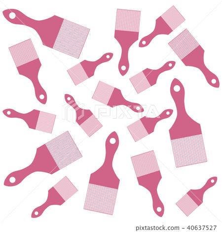 Nice picture of a colored paint brushes Nice picture of a colored paint brushes 40637527