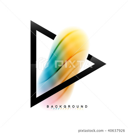 Swirl fluid flowing colors motion effect, holographic abstract background Swirl fluid flowing colors motion effect, holographic abstract background 40637926