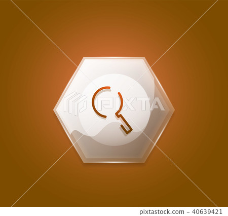 Search magnifyier web button, magnify icon. Modern magnifying glass sign, web site design or mobile Search magnifyier web button, magnify icon. Modern magnifying glass sign, web site design or mobile 40639421