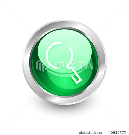 Search magnifyier web button, magnify icon. Modern magnifying glass sign, web site design or mobile Search magnifyier web button, magnify icon. Modern magnifying glass sign, web site design or mobile 40639775