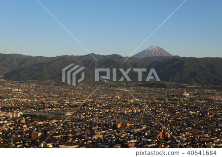 Scenery of the Kofu basin Scenery of the Kofu basin 40641684
