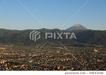 Scenery of the Kofu basin Scenery of the Kofu basin 40641696