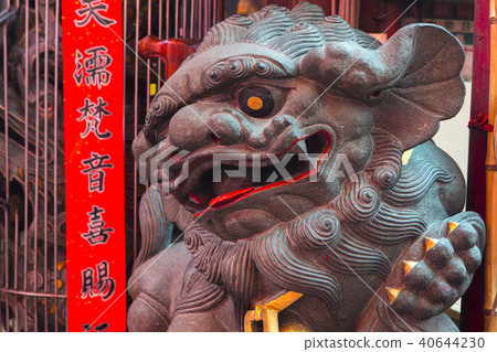 守護獅子，石獅子，守護獅子，石獅子，守護獅子，獅子， 40644230