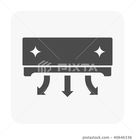 air conditioner icon air conditioner icon 40646336
