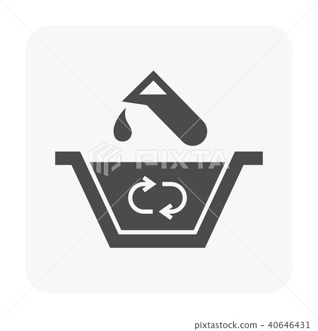 water treatment icon 40646431