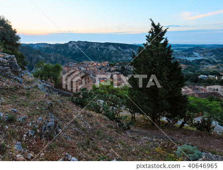 Sunrise Stilo village, Calabria, Italy 40646965