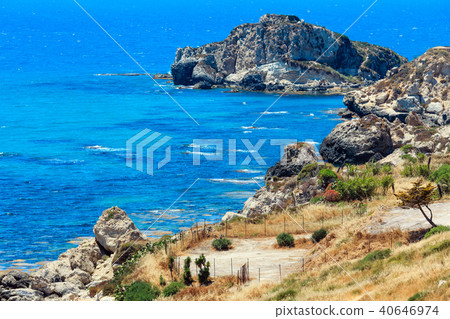 Sea beach near Rocca di San Nicola, Sicily, Italy Sea beach near Rocca di San Nicola, Sicily, Italy 40646974