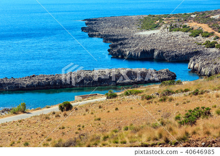 Tyrrhenian sea coast, Macari, Sicily, Italy 40646985