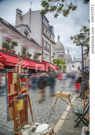 Montmartre Paris. 40647051