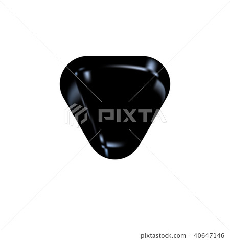 Motorcycle saddle icon in black and white style 40647146