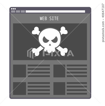 Illustration of pirated site blocking 40647187