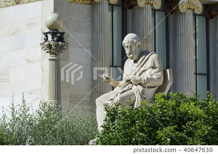 classic statue of plato 40647630