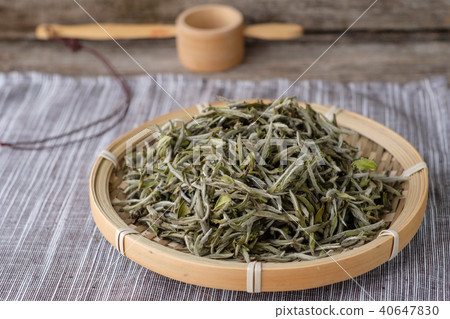 Chinese white tea silver Bud 40647830
