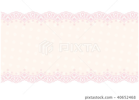 Lace frame background postcard Lace frame background postcard 40652468