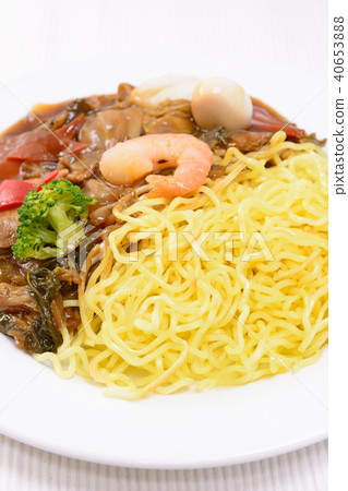 美味的Gomoku Ankake Yakisoba 40653888
