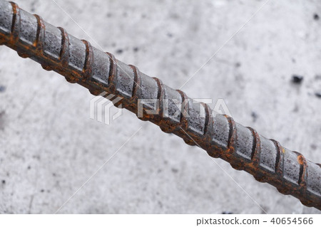 wrinkle steel bar for welder on concrete floor wrinkle steel bar for welder on concrete floor 40654566