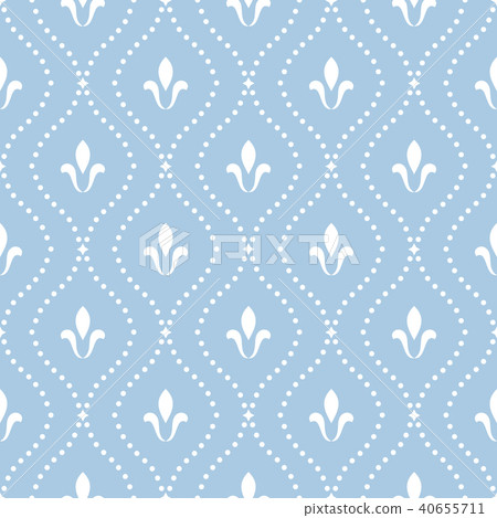 Flower geometric pattern. Seamless vector  40655711