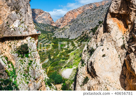 Royal Trail, known as El Caminito Del Rey, Spain 40656781