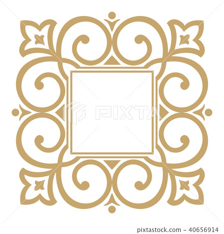 Decorative frame Elegant vector element for design Decorative frame Elegant vector element for design 40656914