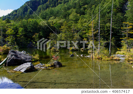 Myojin Pond / Kamikochi / Matsumoto City, Nagano Prefecture 40657417