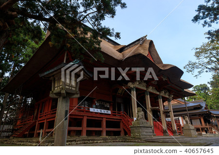 [山形縣] Dewa Sanzan Shrine Sanshin Goten 40657645