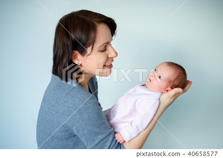 Happiness maternity concept. Mom and baby. Happiness maternity concept. Mom and baby. 40658577
