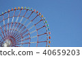 Tokyo Koto Ward Odaiba Palette Town Ferris Wheel Image May 2018 40659203