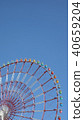 Tokyo Koto Ward Odaiba Palette Town Ferris Wheel Image May 2018 40659204
