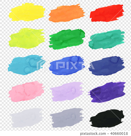 Watercolor Blots Collection 40660018