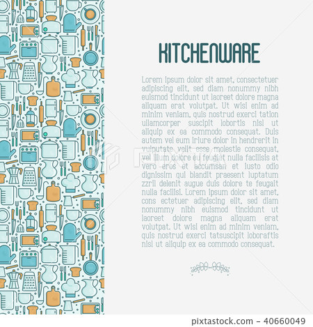 Kitchenware and tableware concept 40660049