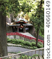 Forest and shrine 40660149