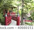 Forest and shrine 40660151