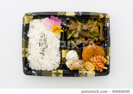 Stir-fried lemon lunch box Stir-fried lemon lunch box 40660690