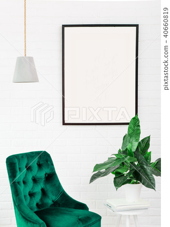 Free space design text chair lamp plants Free space design text chair lamp plants 40660819