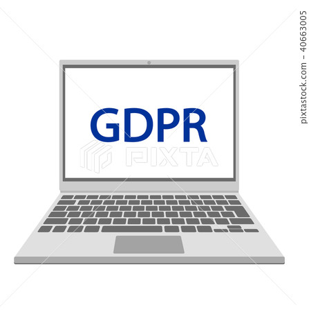 GDPR PC vector GDPR PC vector 40663005