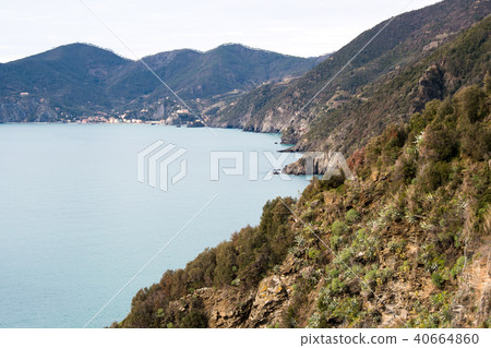 Cinque Terre (Liguria, Italy) A distant view of Monterosso al Mare from Corniglia 40664860