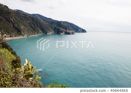 Cinque Terre (Liguria, Italy) Distantly looking Manarola from Corniglia Cinque Terre (Liguria, Italy) Distantly looking Manarola from Corniglia 40664868