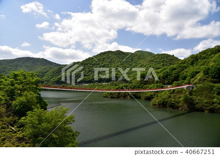 Yume Suspension Bridge吉尼斯廣島Hattahara Dam Yume Suspension Bridge吉尼斯廣島Hattahara Dam 40667251