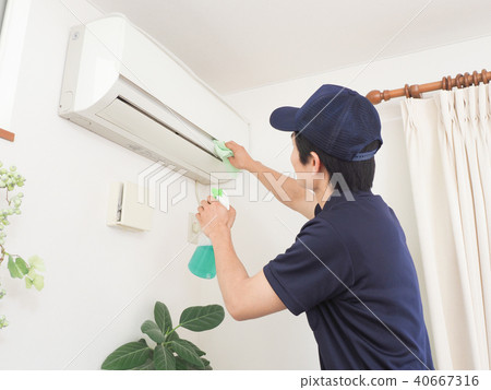 清潔空調的工作 清潔空調的工作 40667316