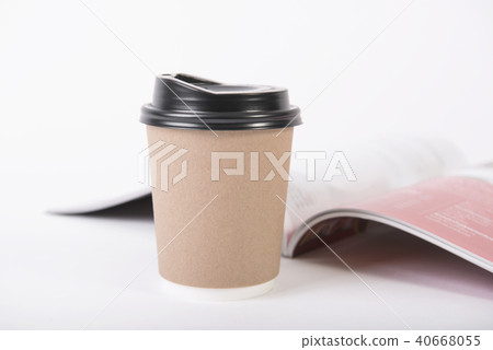 coffee paper cup. mock up for design branding. coffee paper cup. mock up for design branding. 40668055