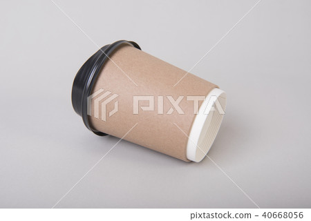 coffee paper cup. mock up for design branding. coffee paper cup. mock up for design branding. 40668056