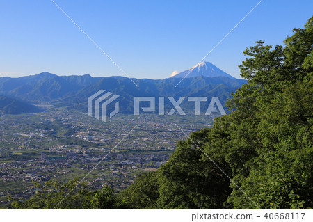 Kofu Basin landscape 40668117