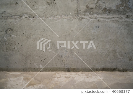 grungy concrete wall corner for background 40668377