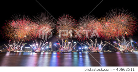 香港煙花 40668511