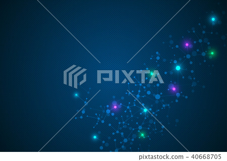 Molecular structure background. Genetic and science research. 40668705