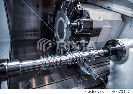 Metalworking CNC milling machine. 40670497