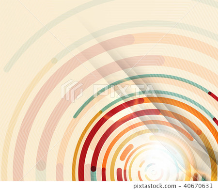 Circular lines, circles, geometric abstract background Circular lines, circles, geometric abstract background 40670631